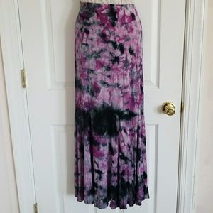 Purple Karen Kane Maxi Skirt